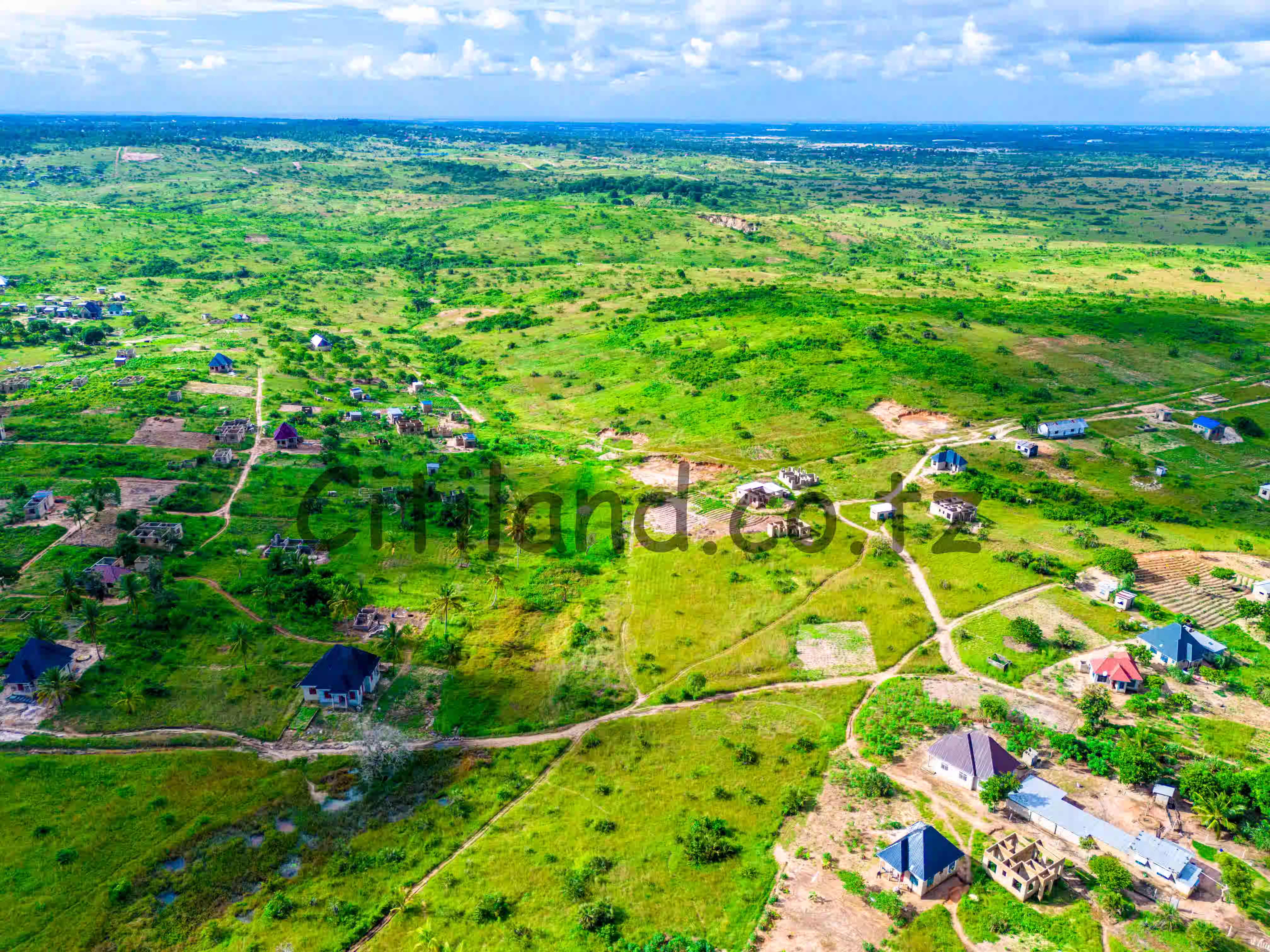 Aerial view of Kisarawe II Satellite City
